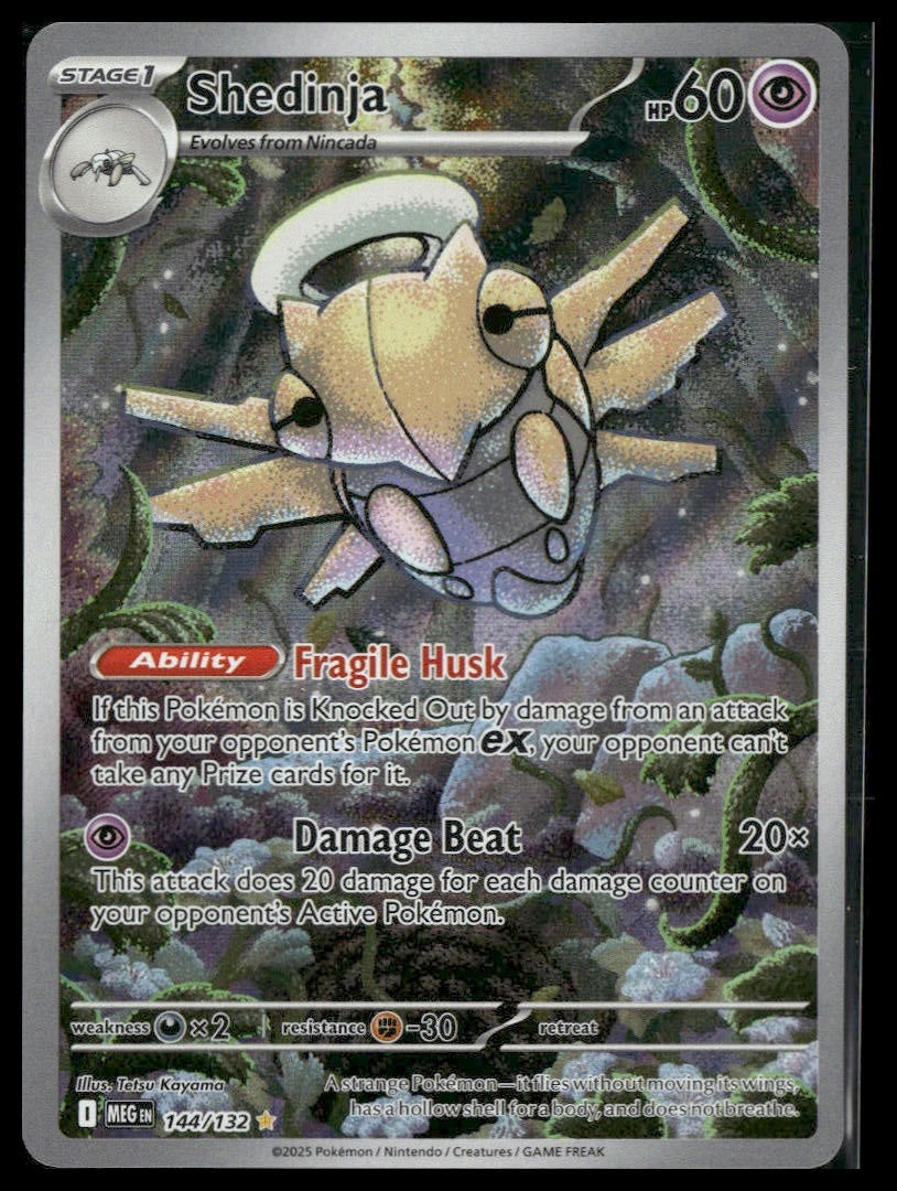 Shedinja #144/132 Mega Evolution NM