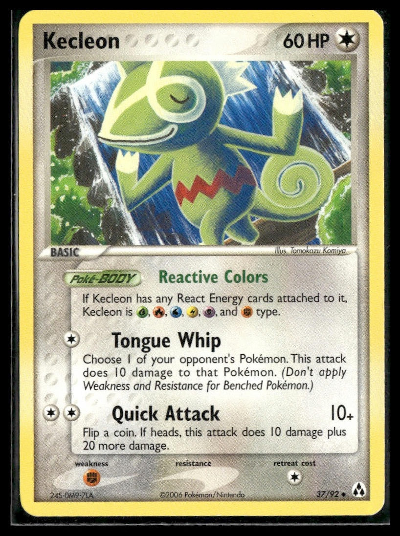 Kecleon #37/92 Tomokazu Komiya Legend Maker VLP