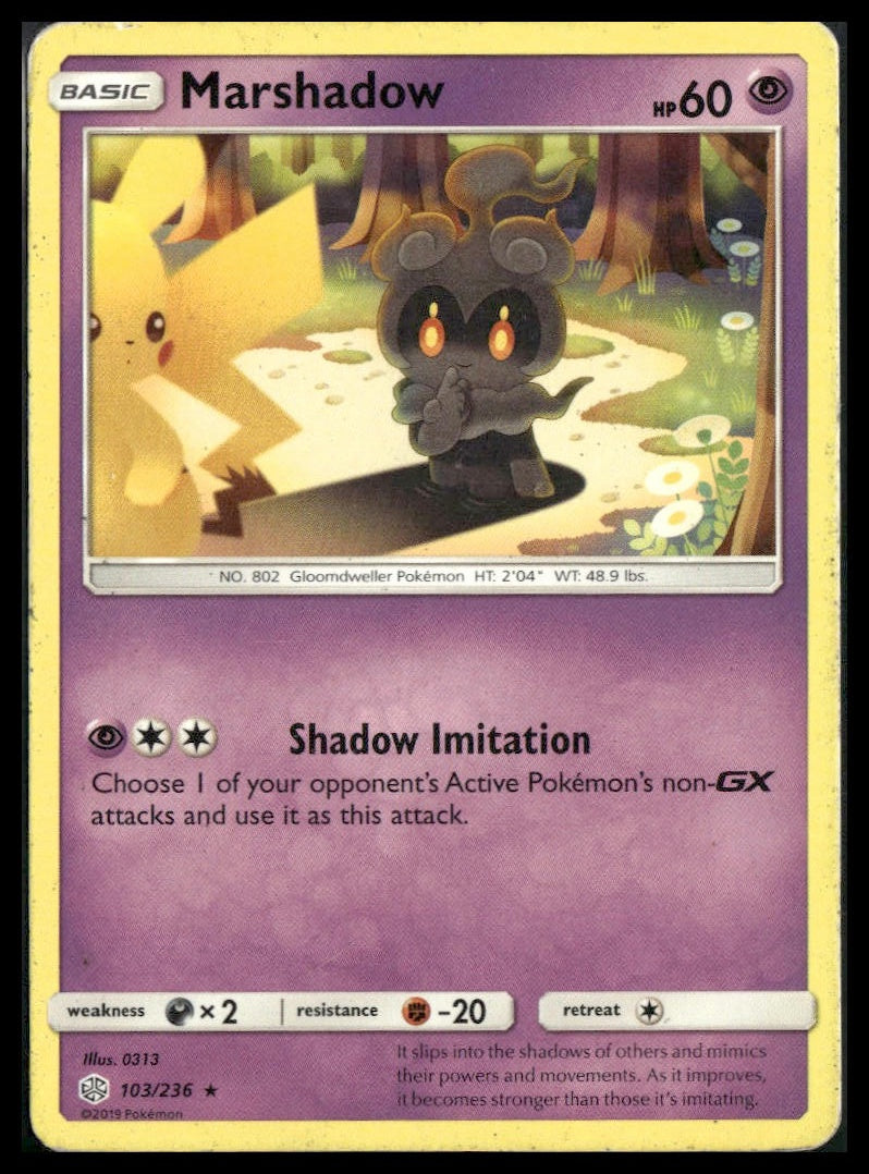 Marshadow #103/236 Cosmic Eclipse MP