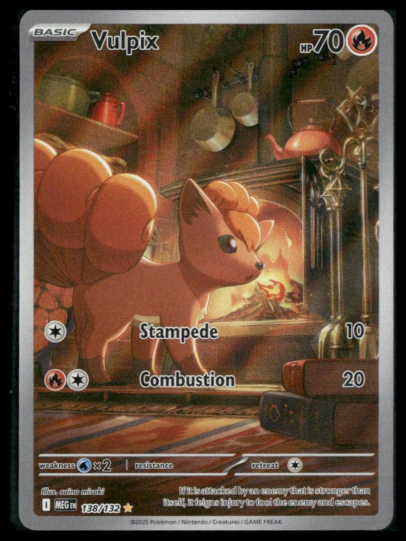 Vulpix #138/132 Mega Evolution NM