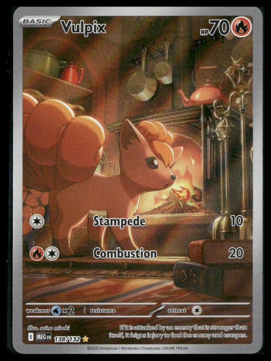 Vulpix #138/132 Mega Evolution NM