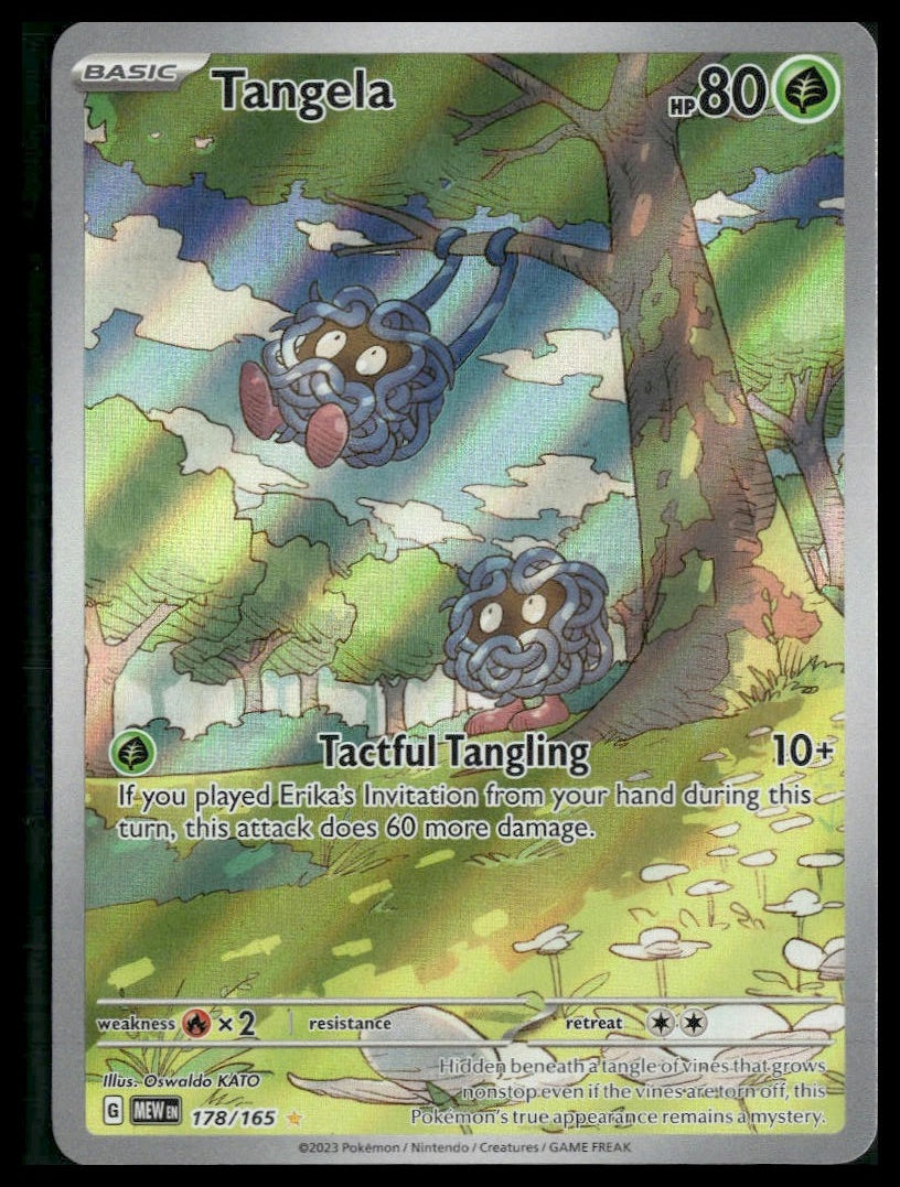 Tangela #178/165 Scarlet & Violet 151 NM