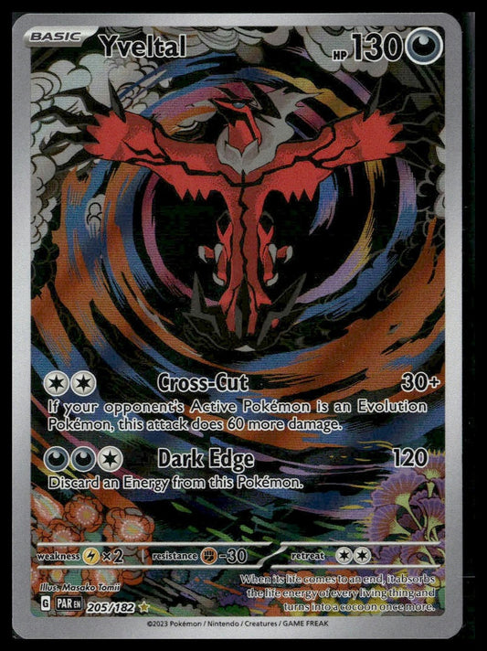 Yveltal #205/182 Paradox Rift NM