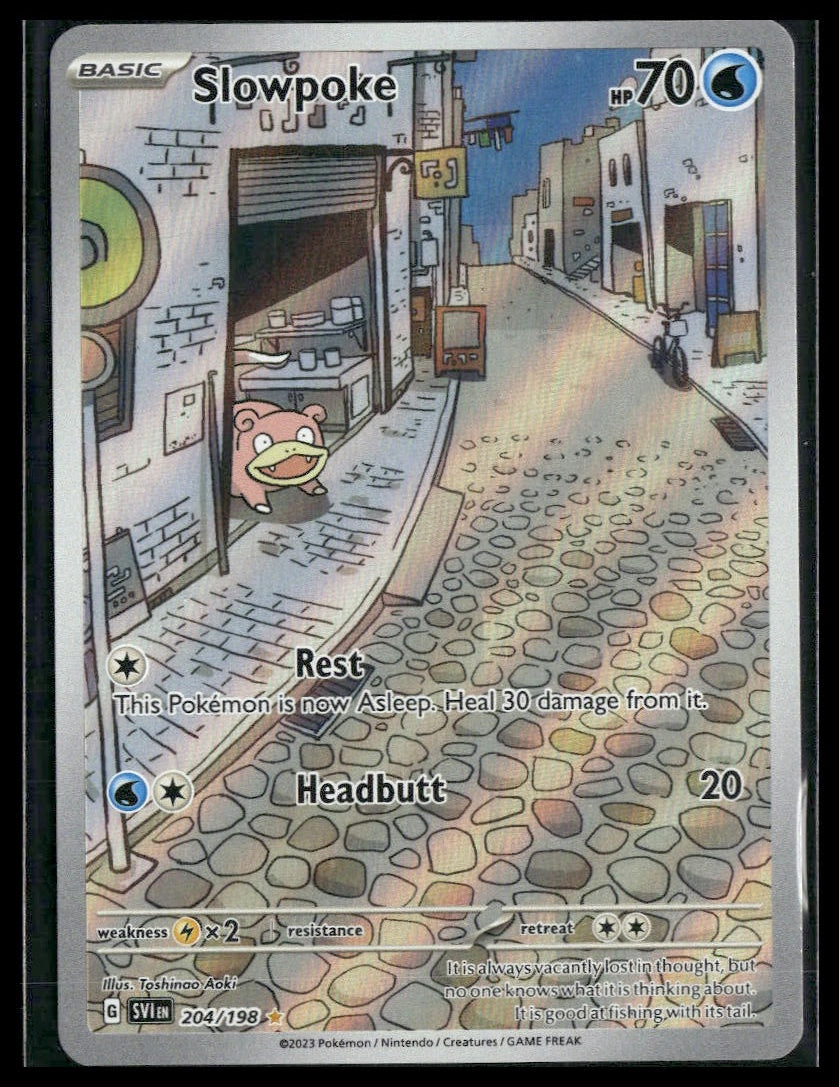 Slowpoke #204/198 Scarlet & Violet Base Set LP