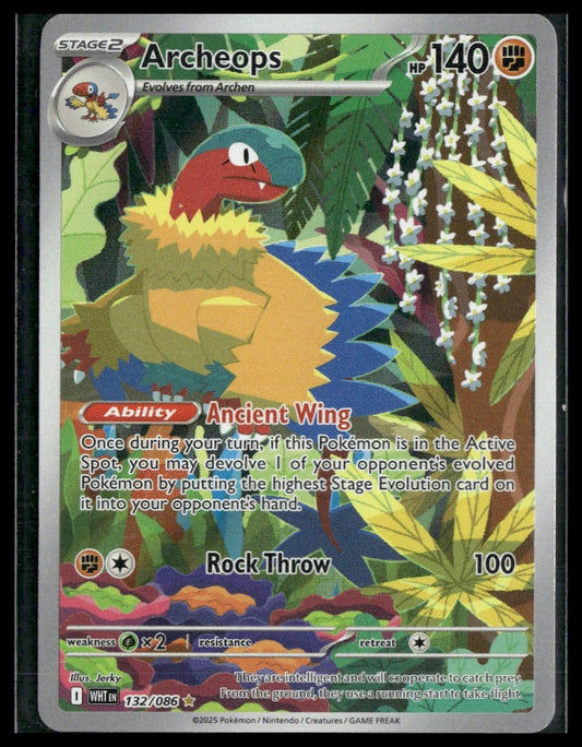 Archeops #132/086 White Flare NM