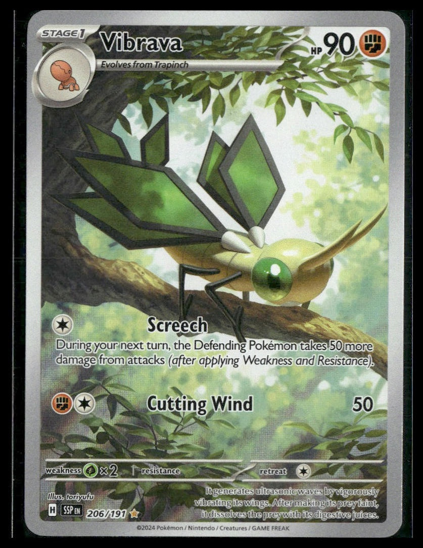 Vibrava #206/191 Surging Sparks NM