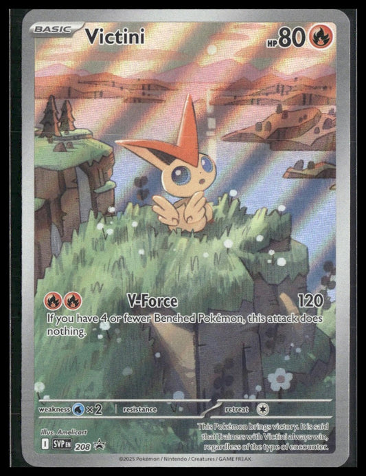 Victini #208 Unova Illustration Collection NM