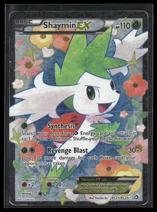 Shaymin EX #RC21/RC25 Legendary Treasures: Radiant Collection HP