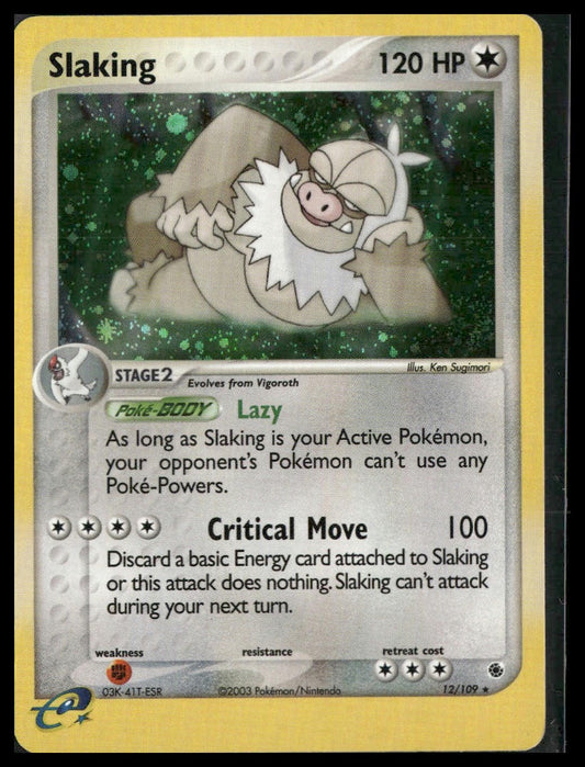 Slaking #12/109 Ruby and Sapphire LP