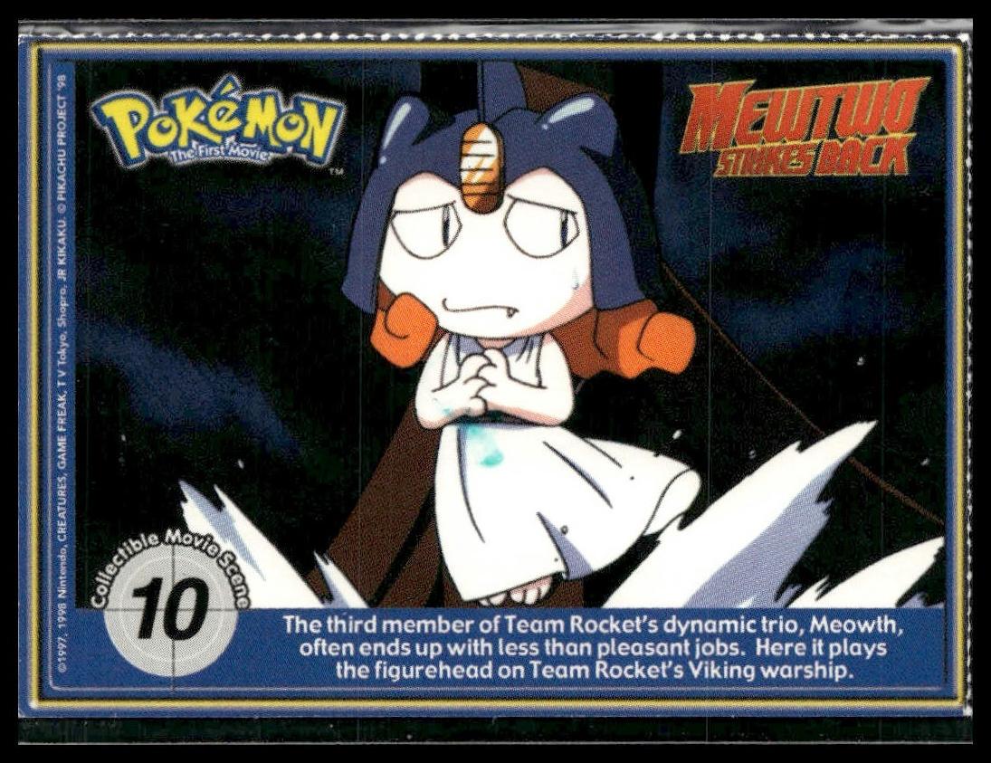 Moltres #146 Burger King Promo Mewtwo Strikes Back VLP