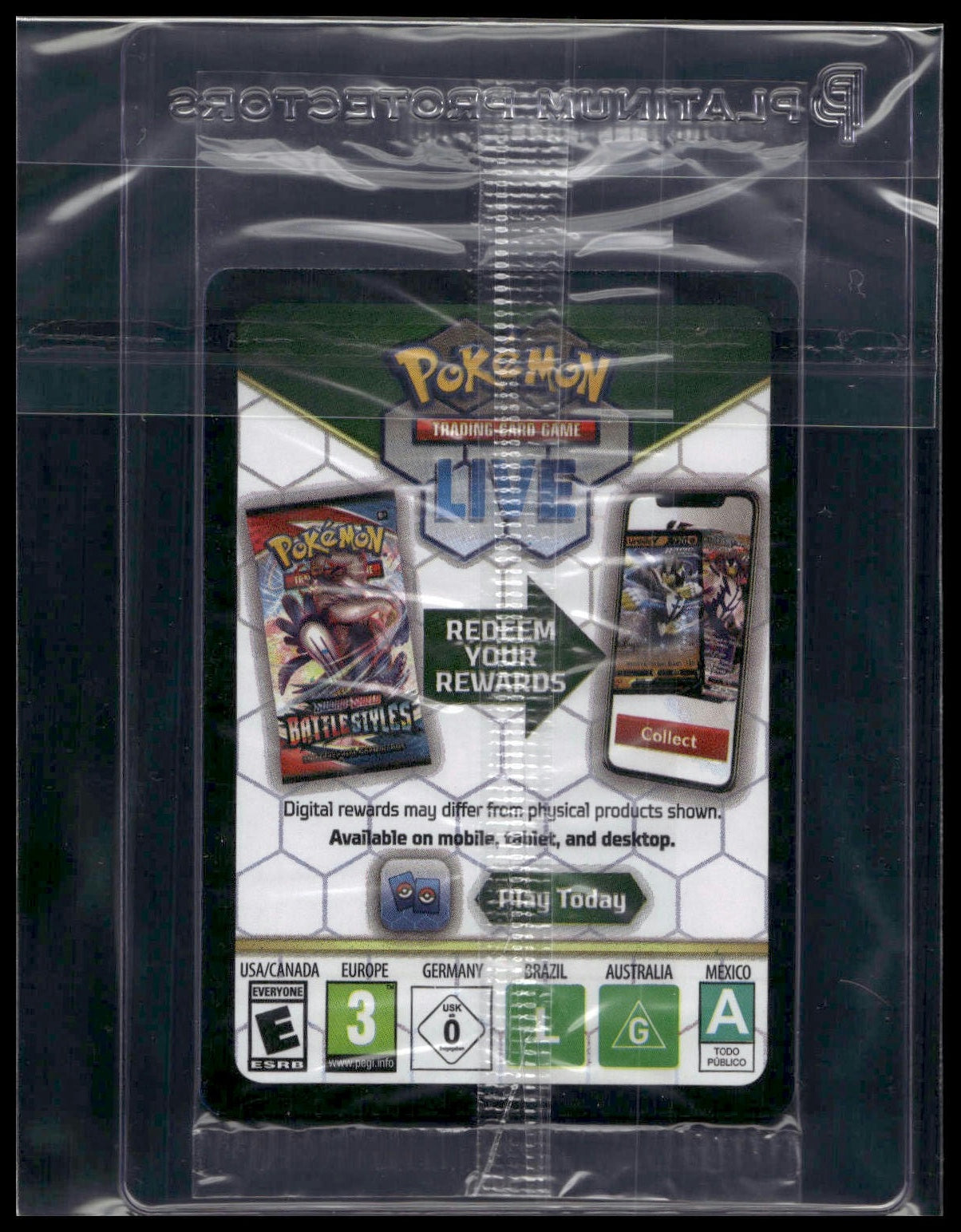 Shaymin #015/185 SEALED Cosmos Holo Vivid Voltage Promo NM