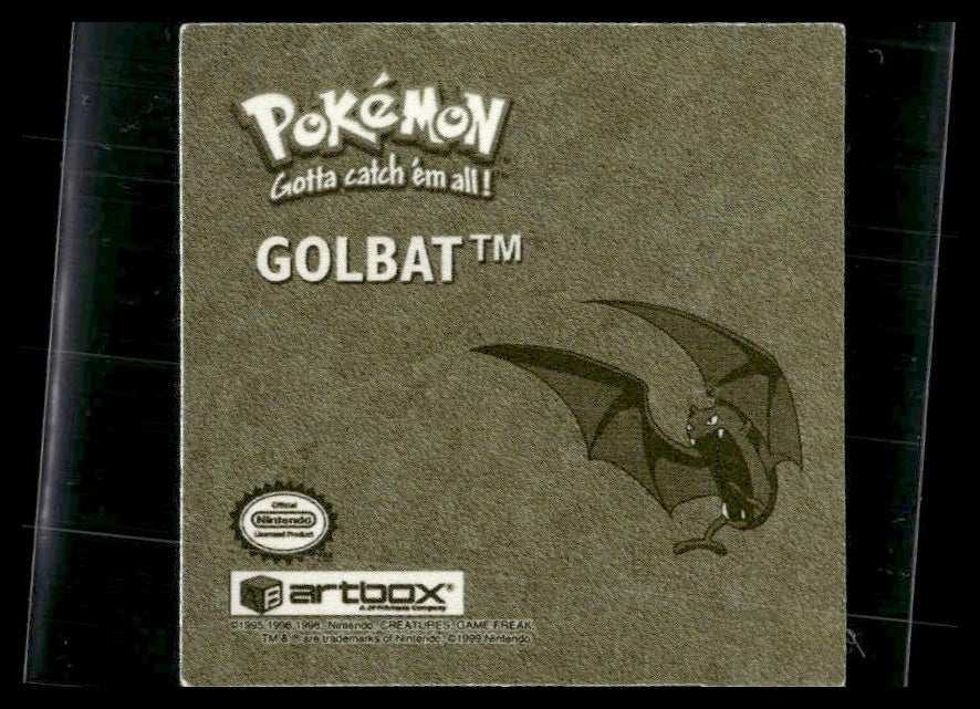 Golbat #R16 gold 1999 artbox LP