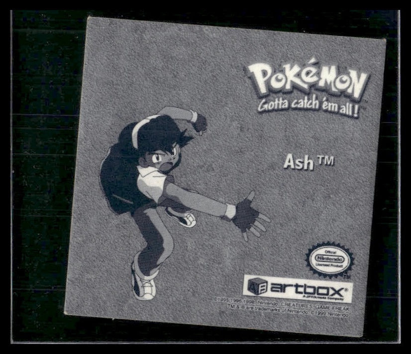 Ash #Pr45 prism 1999 artbox series 1 stickers LP