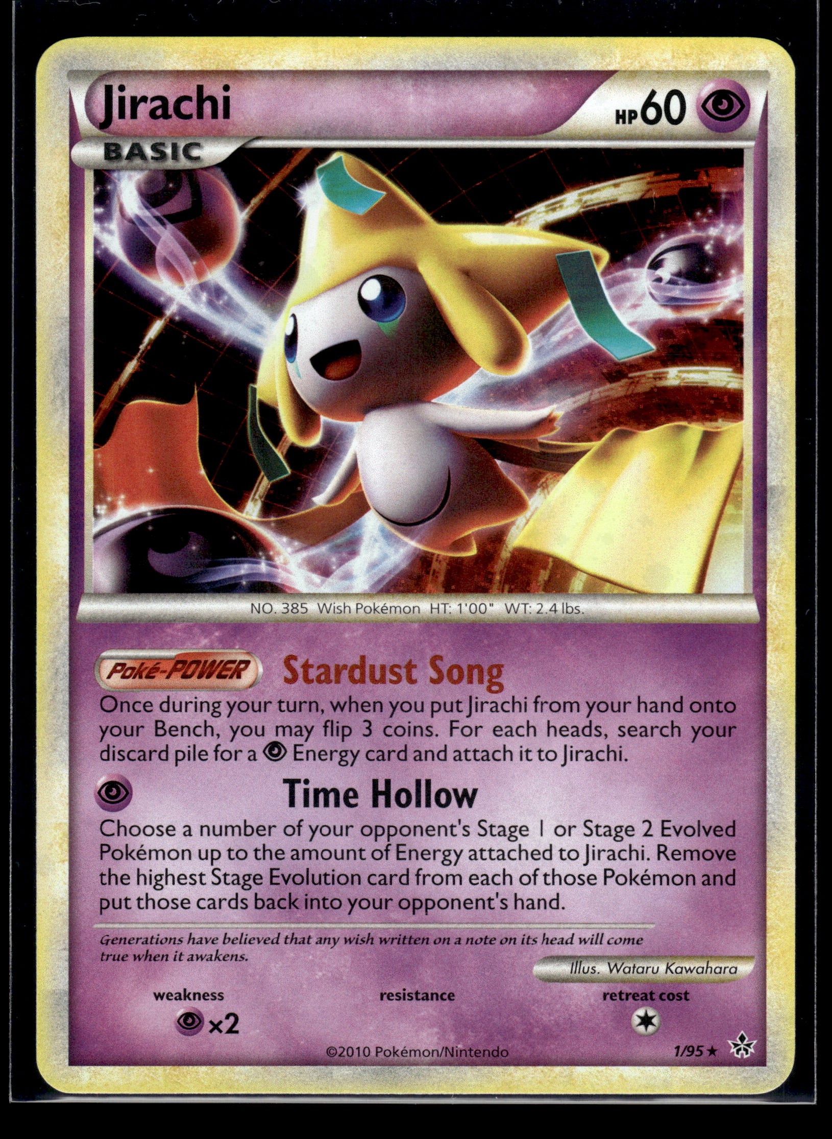 jirachi pokemon card price Jirachi #1/95 Unleashed LP – Ready Mark Cards