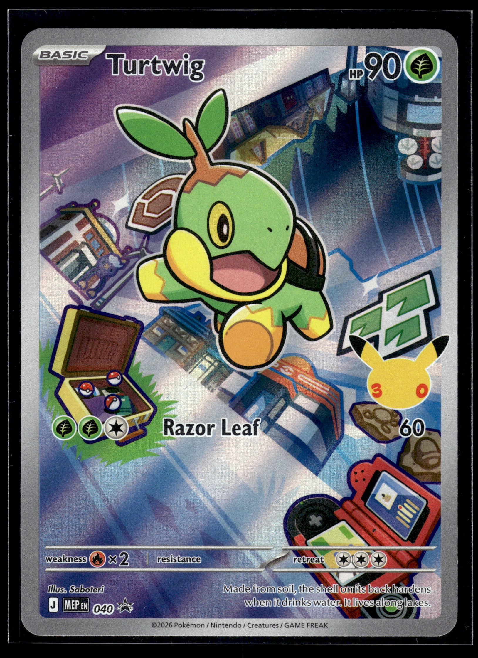 pokemon card turtwig every english in the entire tcg : r/pkmntcgcollections Retreat Cost 2 Turtwig LV.11 (77/100) (Platinum) [Burger