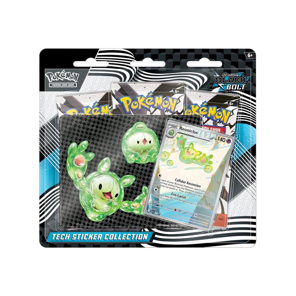 Black Bolt Tech Sticker Collection