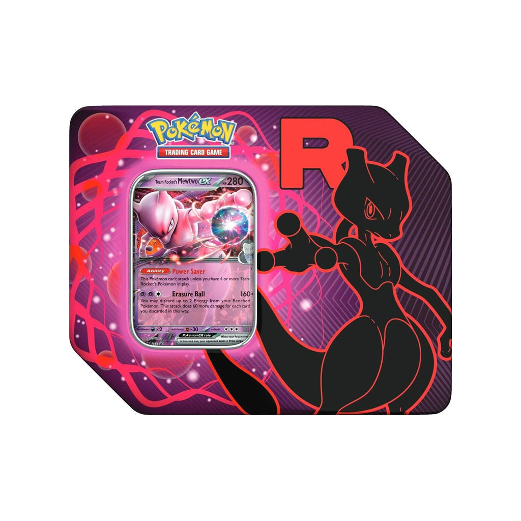Team Rocket's Mewtwo ex Tin