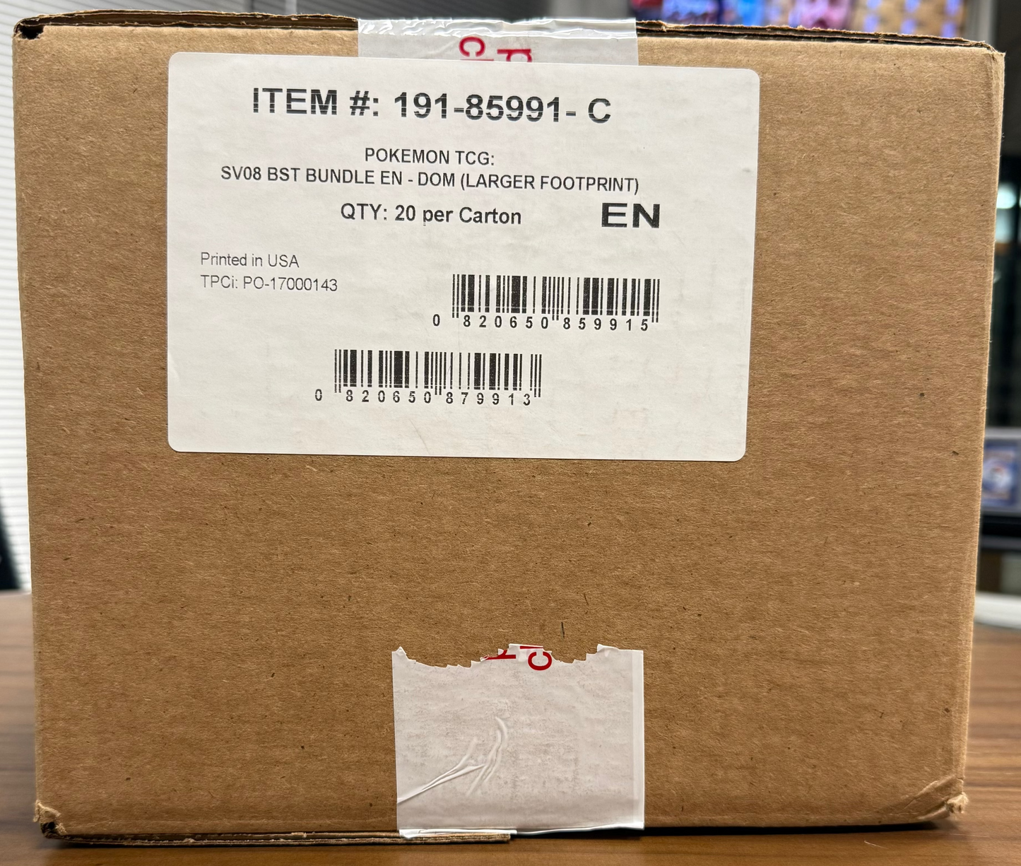 Surging Sparks Booster Bundle Case (Larger Footprint)