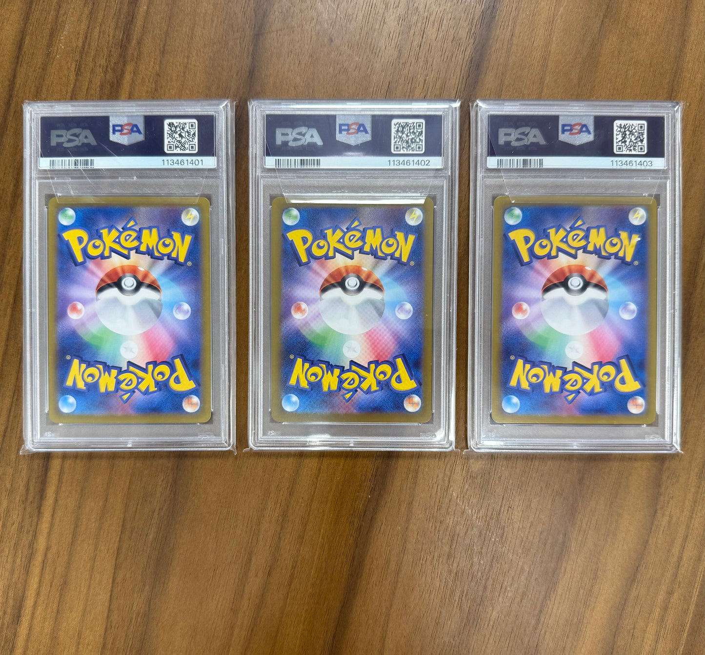 PSA 10 Duskull Dusclops Dusknoir Japanese Night Wanderer SEQUENTIAL Set