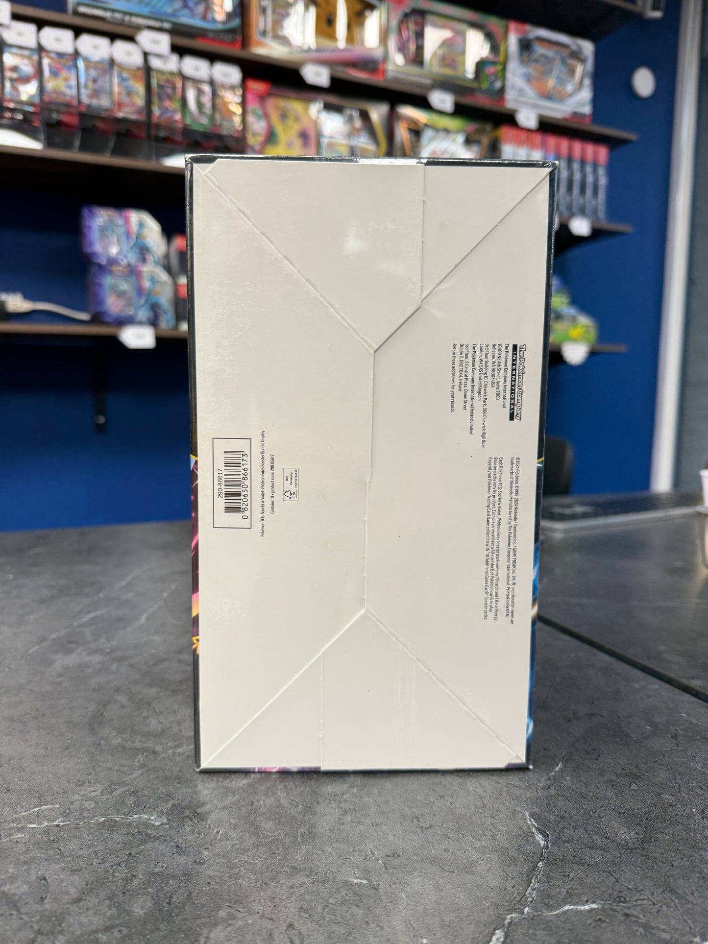Paldean Fates Booster Bundle Display