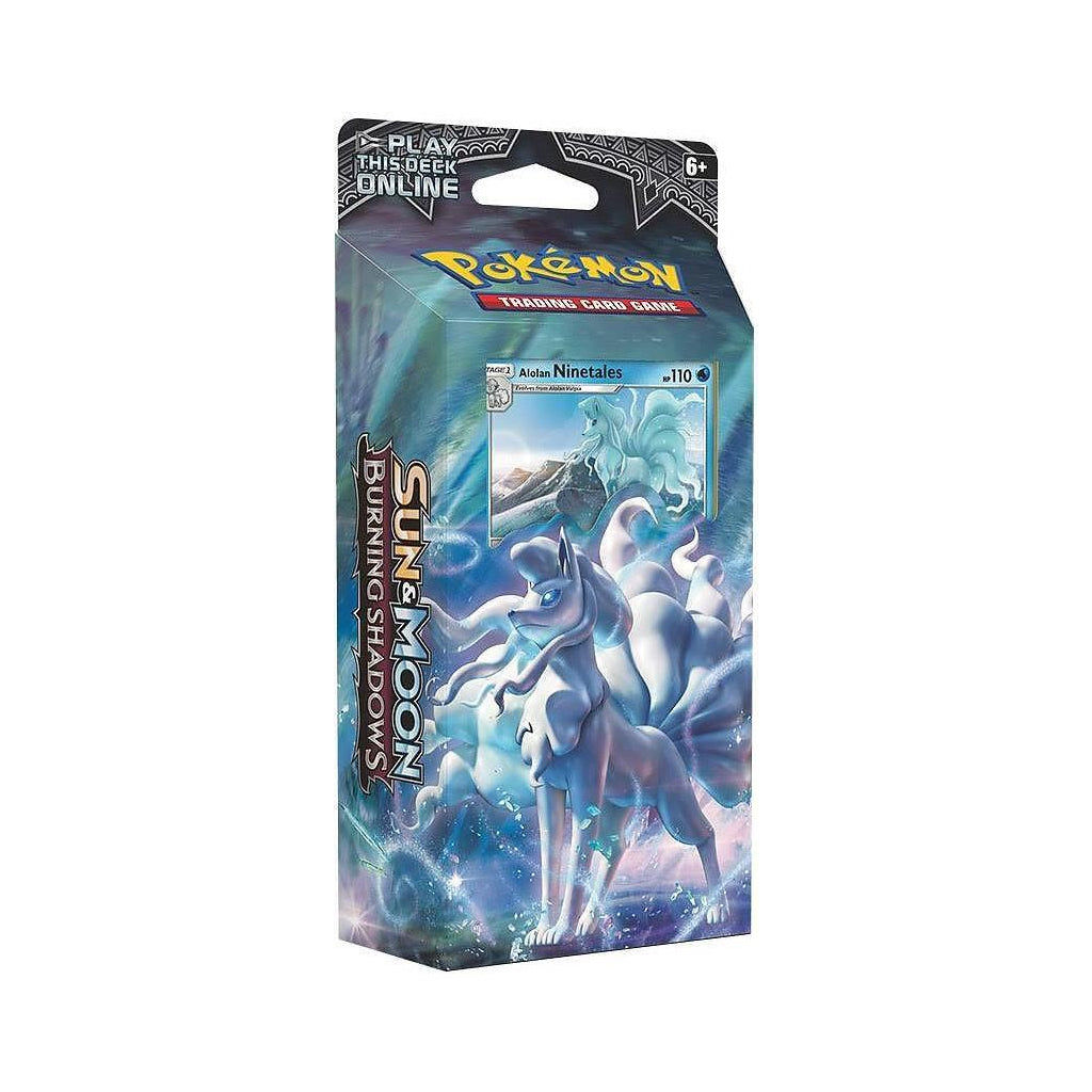 Sun & Moon Burning Shadows Luminous Frost Theme Deck Alolan Ninetales