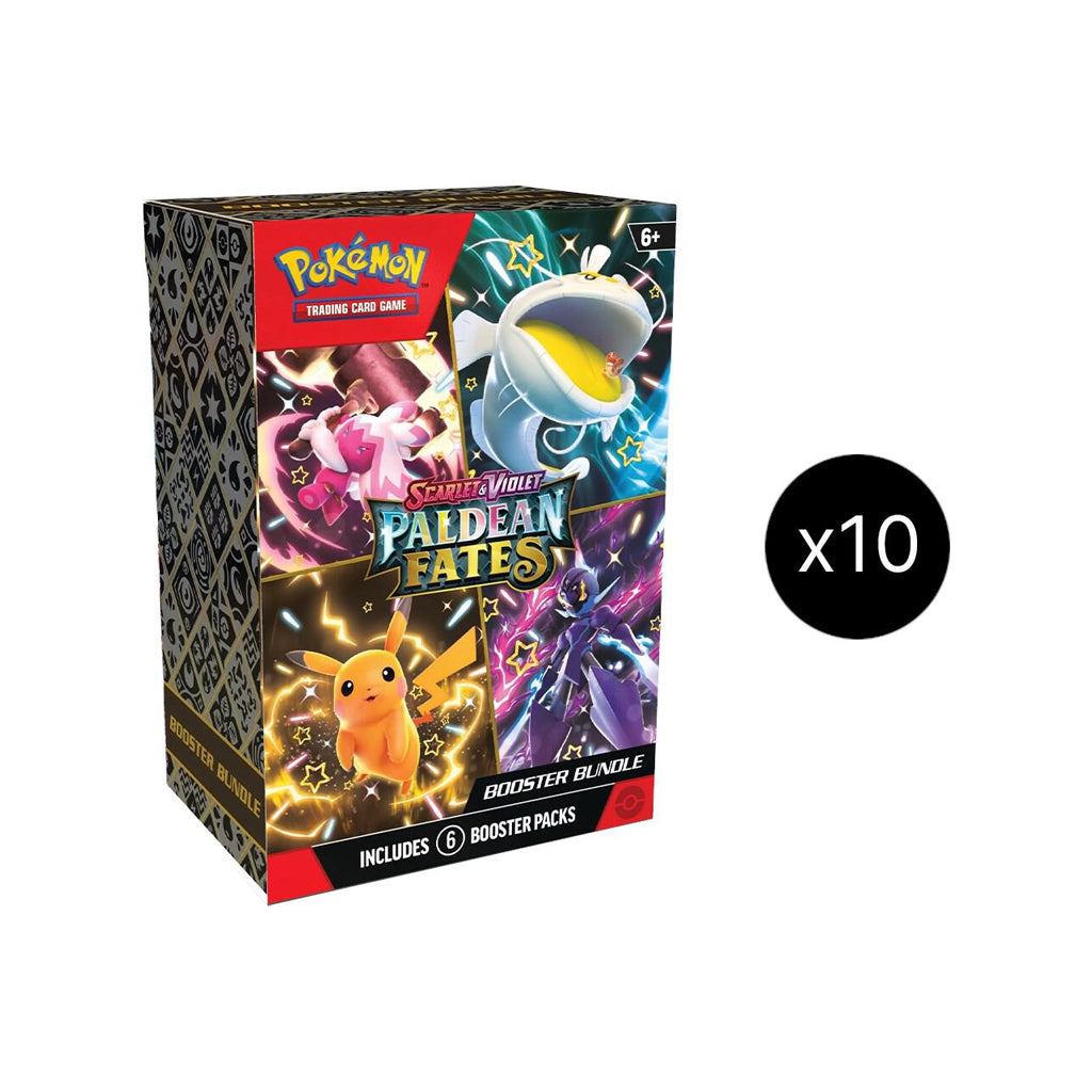 Paldean Fates Booster Bundle Display