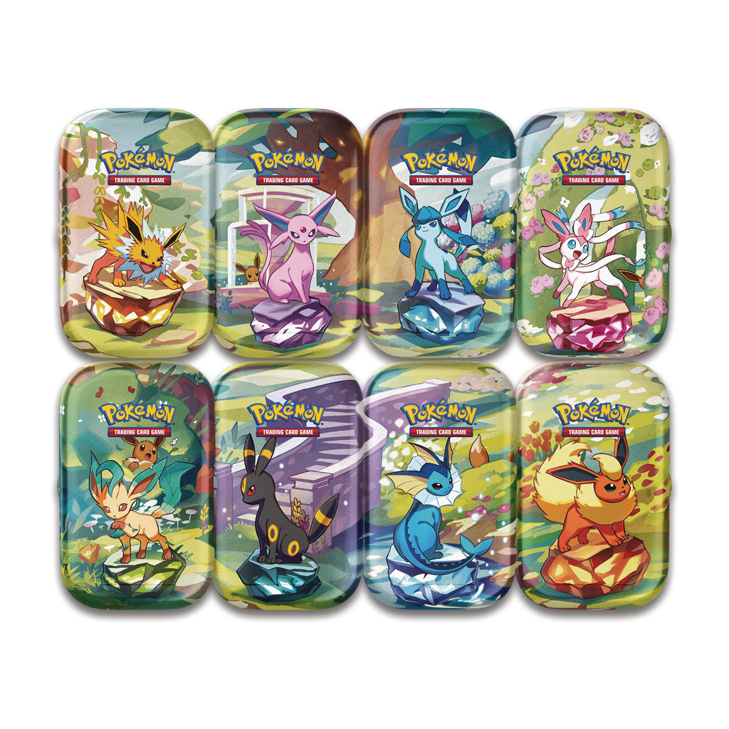 Prismatic Evolutions Mini Tin
