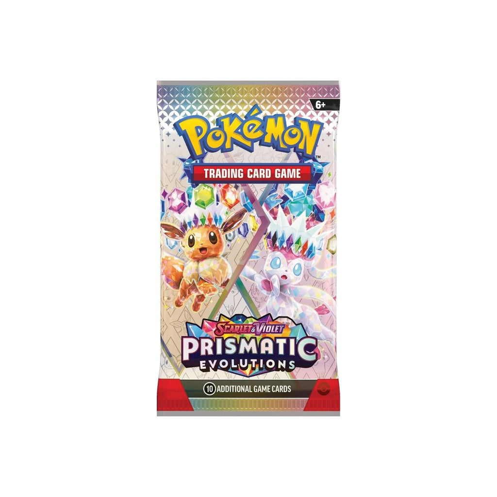 pokemon scarlet & violet prismatic evolutions booster box Prismatic Evolutions Booster Pack – Ready Mark Cards