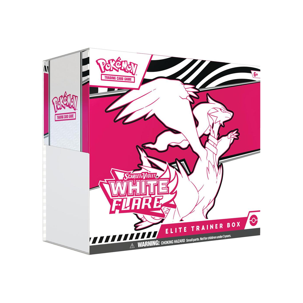 White Flare Elite Trainer Box