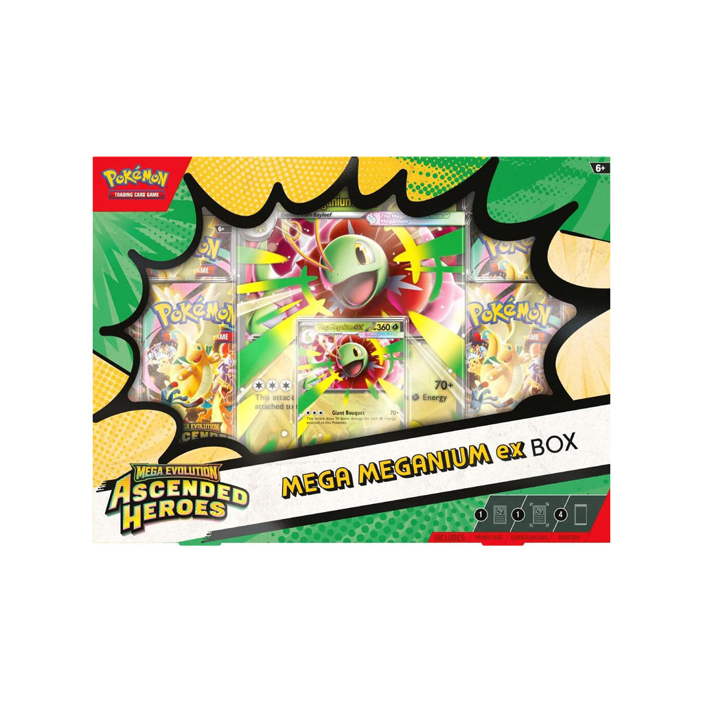 Ascended Heroes Mega Meganium ex Box