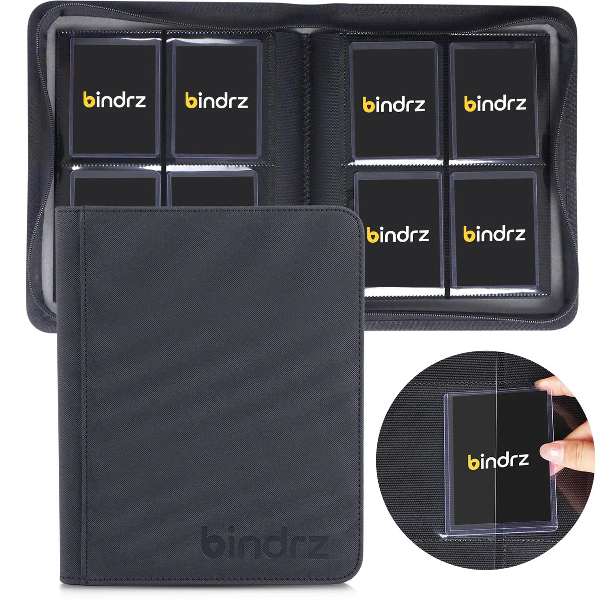 bindrz 4-Pocket 112 Toploader Binder