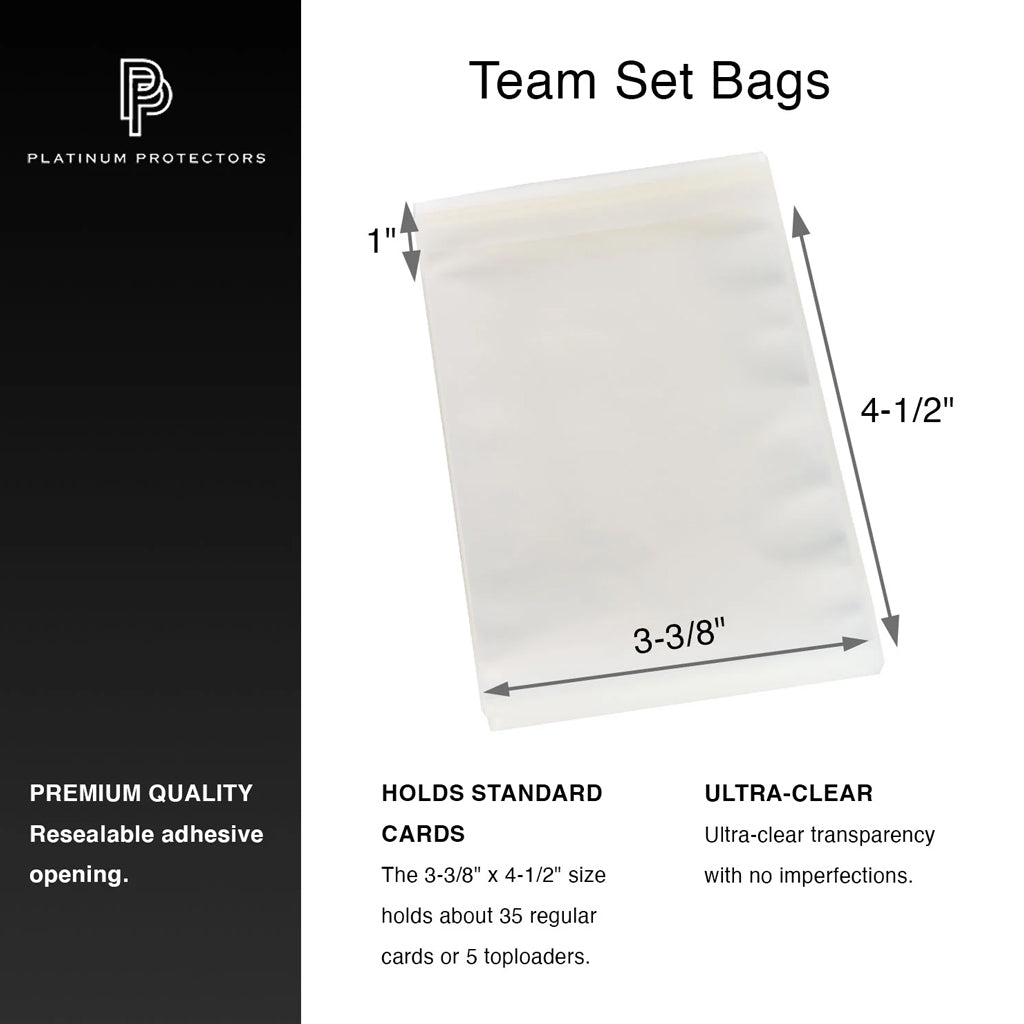 Platinum Protectors Team Bags (100ct)