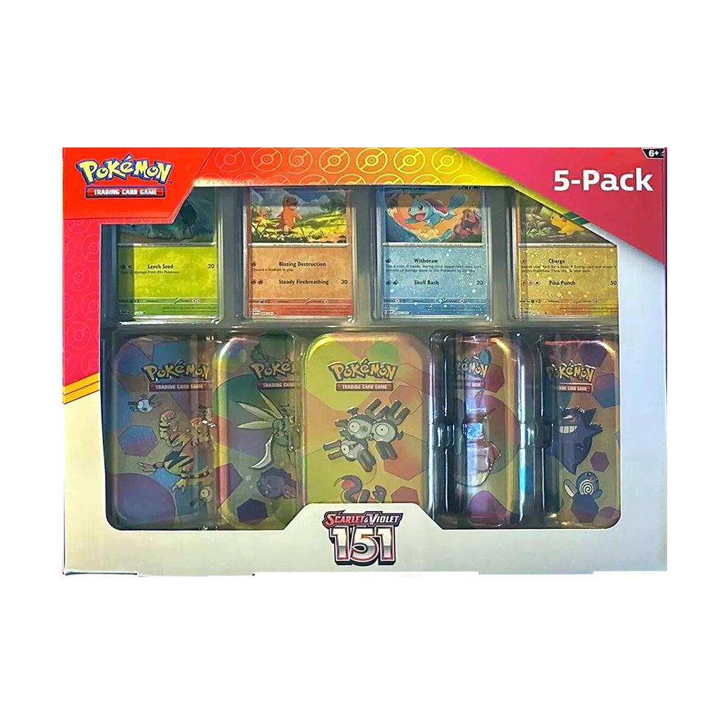 Costco Pokemon Scarlet & Violet 151 Mini Tin 5-pack [Magneton]