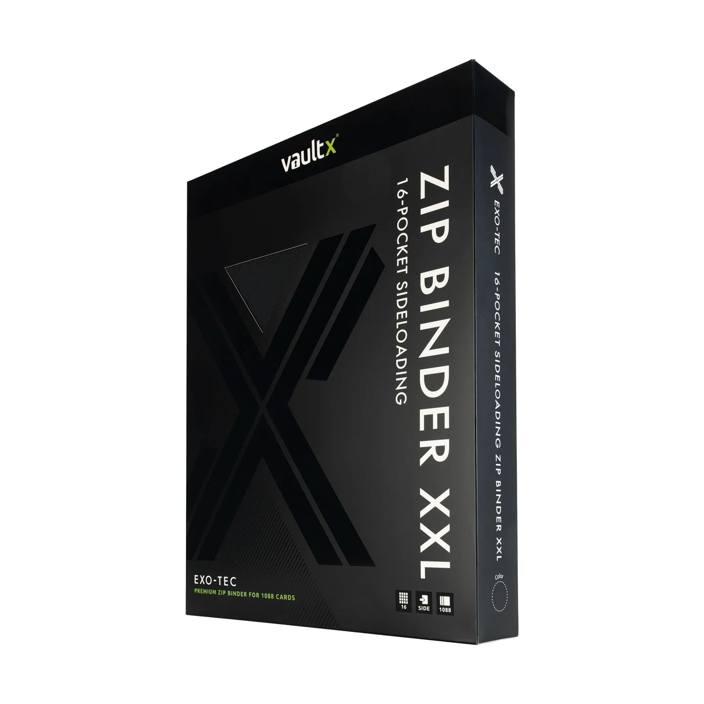 Vault X 16-Pocket XXL Exo-Tec Zip Binder