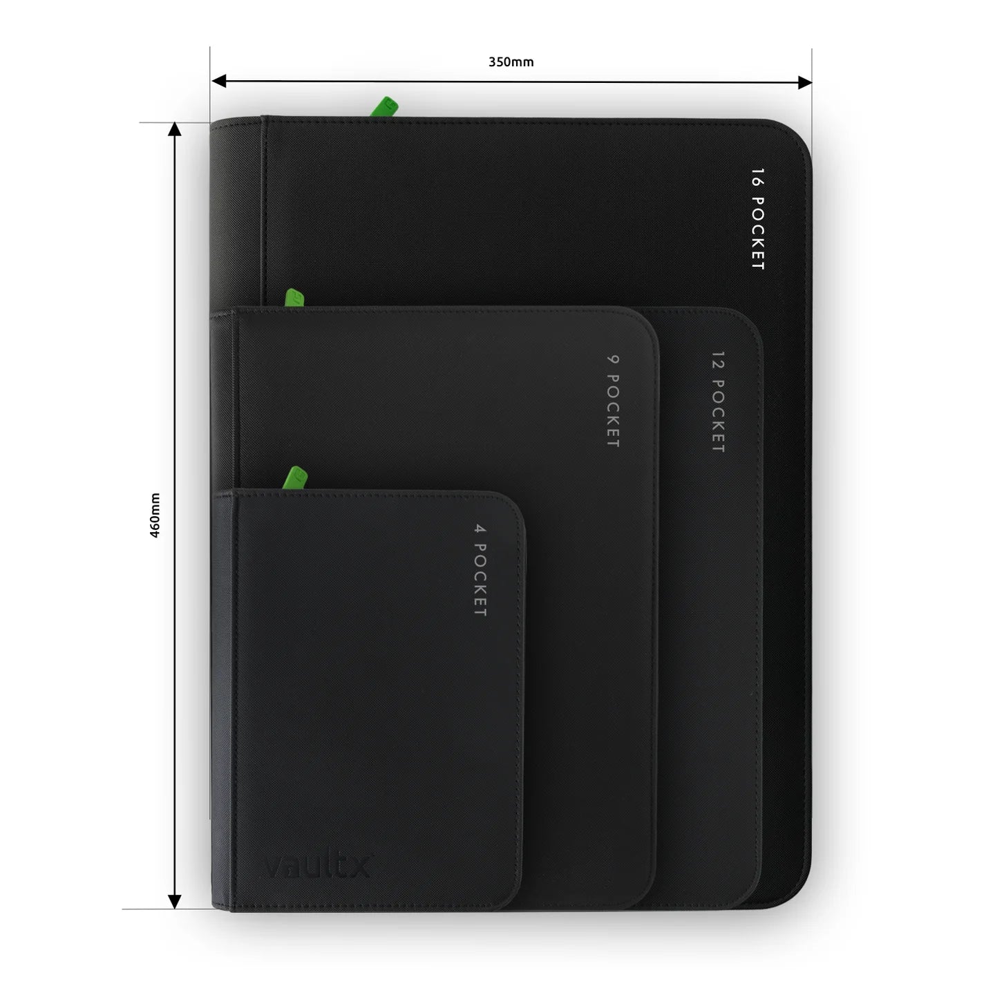 Vault X 16-Pocket XXL Exo-Tec Zip Binder