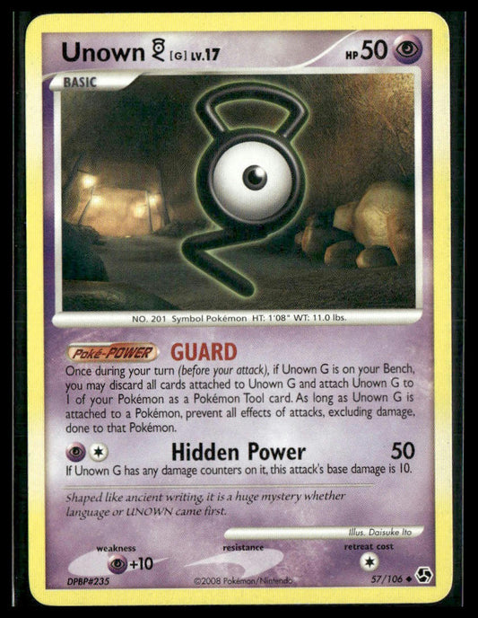 Unown [G] #57/106 Great Encounters Pokemon LP