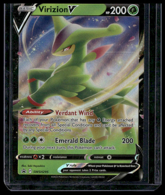Virizion V #SWSH295 Sword & Shield Promo Cards NM