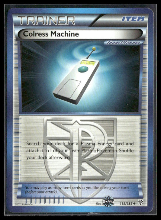 Colress Machine (Team Plasma) #119/135 Plasma Storm LP