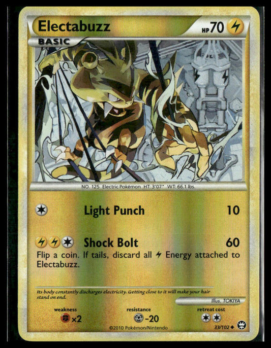 Electabuzz #33/102 Reverse Holo Triumphant VLP