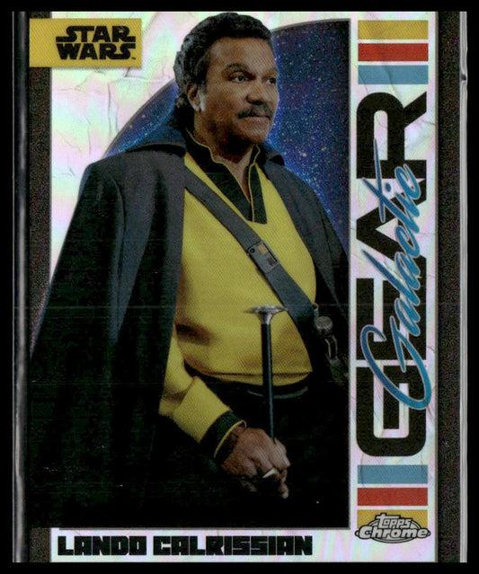 Lando Calrissian #GG-2 2024 Topps Chrome Star Wars Galactic Gear