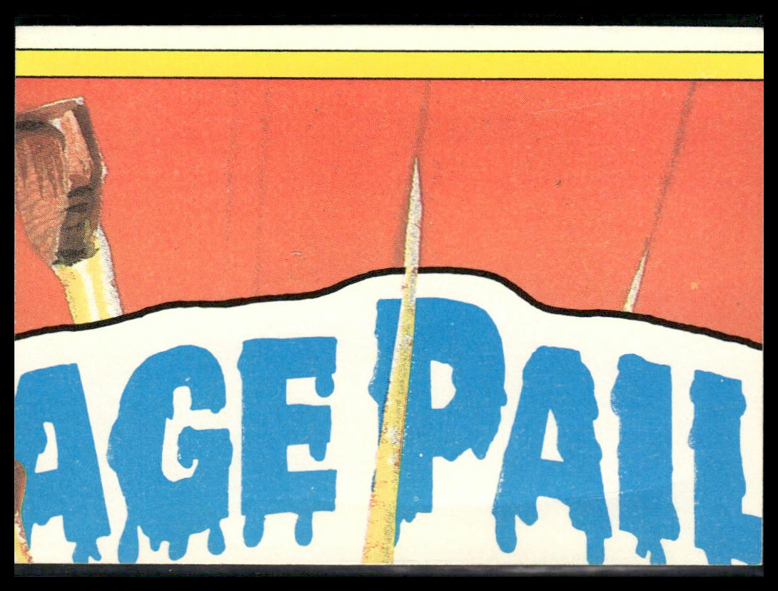 Off-Color Clara #214a Topps 1986 Topps Garbage Pail Kids Series 6