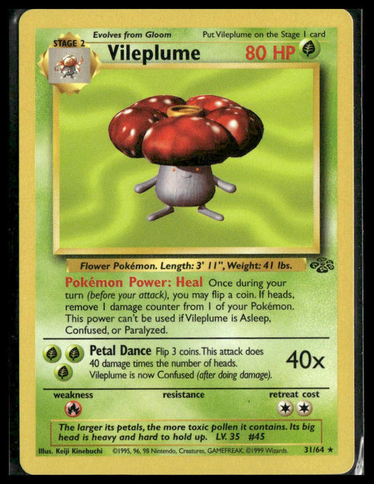Vileplume #31/64 Jungle LP