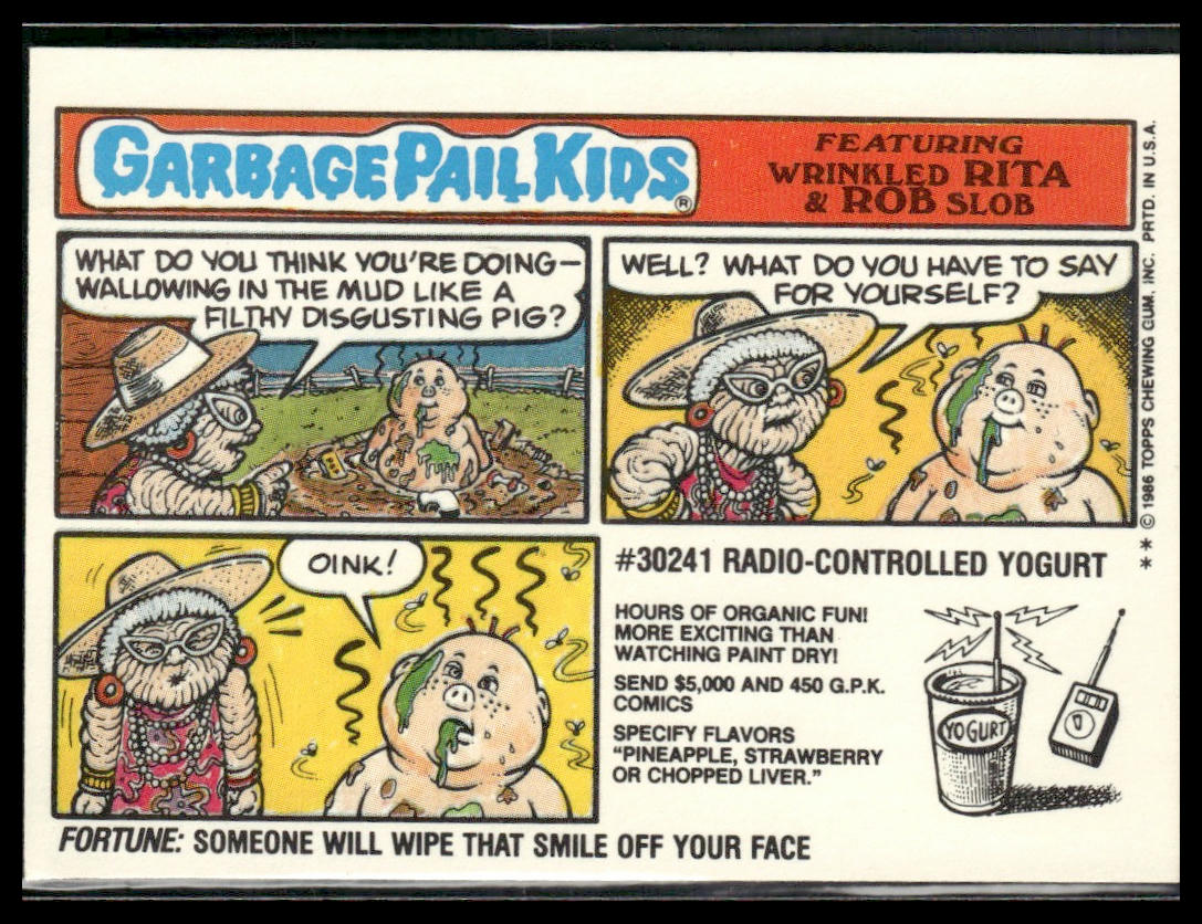 Cheap Jewel #226b 1986 Topps Garbage Pail Kids Series 6