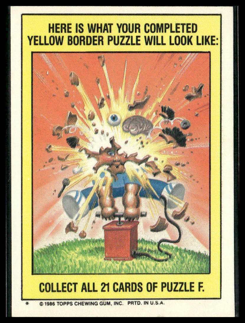 Clean Maureen #242a Topps 1986 Topps Garbage Pail Kids Series 6