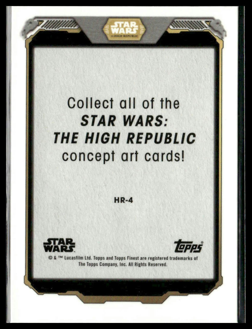 Keeve Trennis #HR-4 2022 Topps Finest Star Wars The High Republic Concept Art