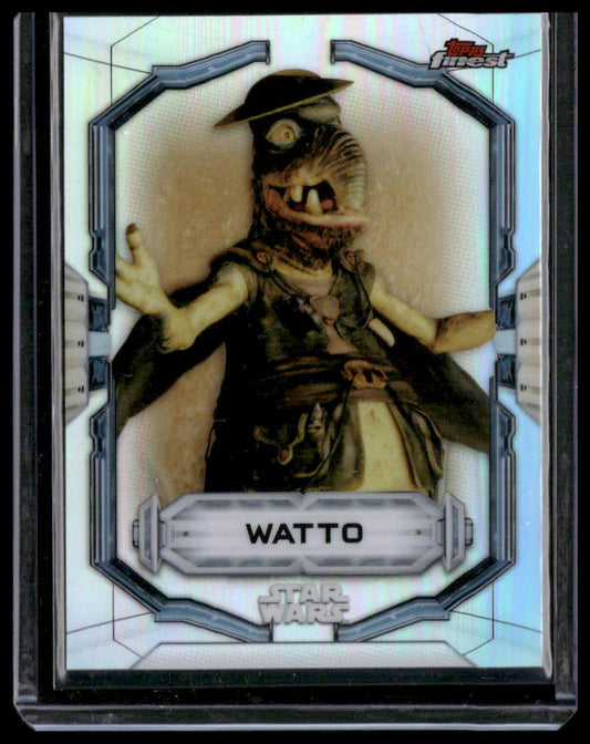 Watto #94 2022 Topps Finest Star Wars Refractor