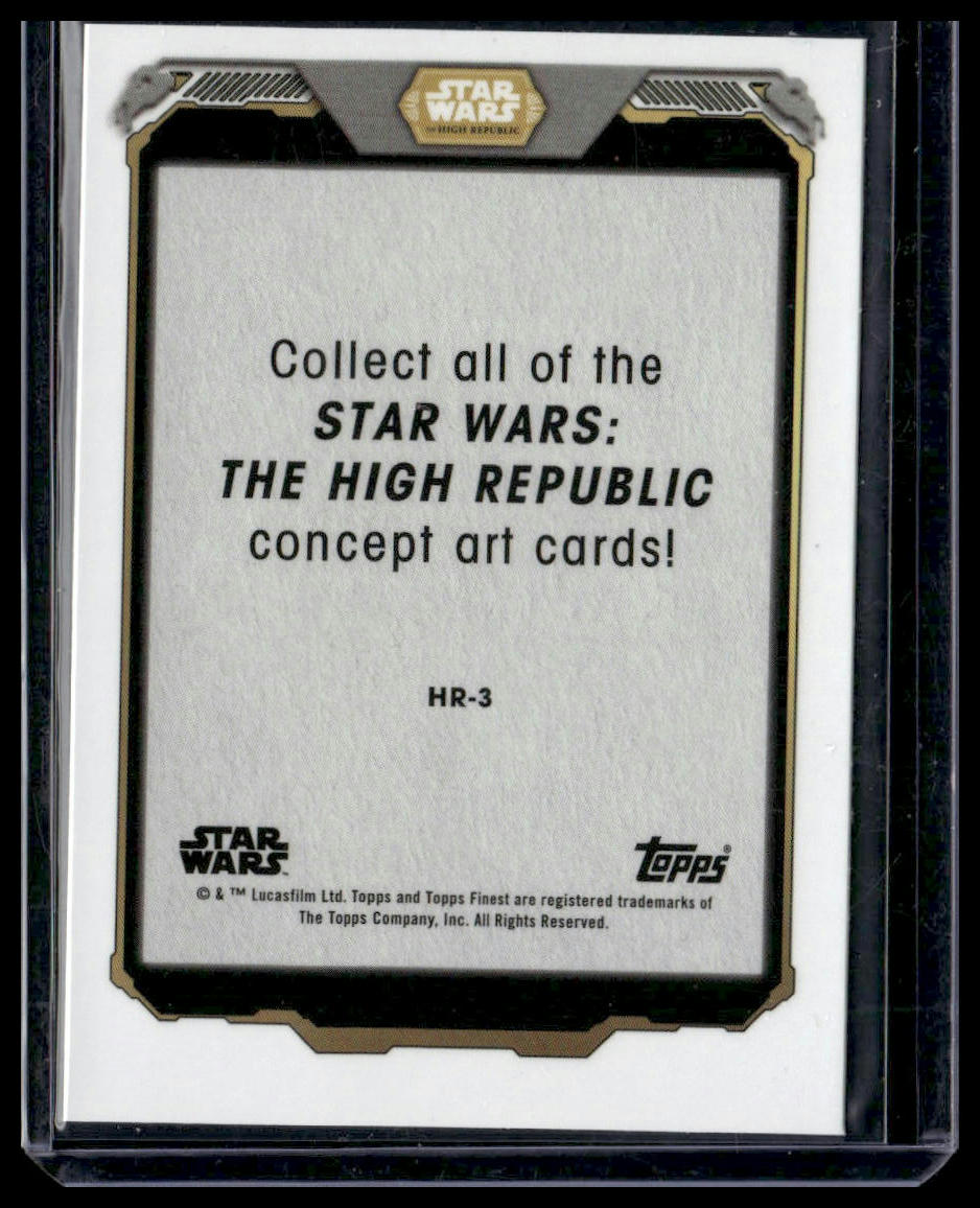 Sskeer #HR-3 2022 Topps Finest Star Wars The High Republic Concept Art