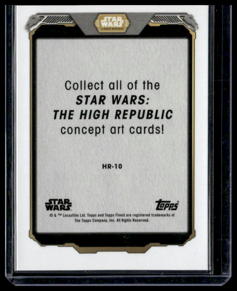 Burryaga #HR-10 2022 Topps Finest Star Wars The High Republic Concept Art