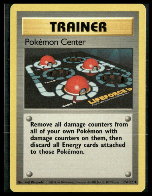 Pokemon Center #085/102 Base Set LP