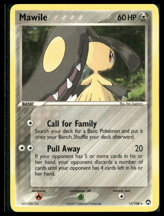 Mawile #17/108 Power Keepers LP